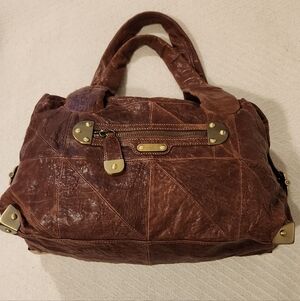 Rafe Brown Soft Genuine Leather Shoulder Boho Bag